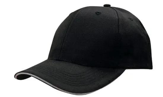 Headwear Beathable P/twill W/sandwich Cap X12 - 4009 Headwear Professionals